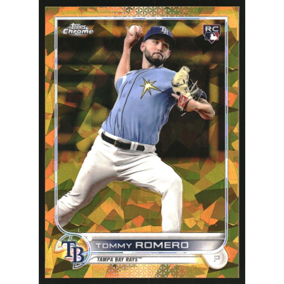 2022 Topps Chrome Update Sapphire Gold Refractors #US76 Tommy Romero. rookie card picture