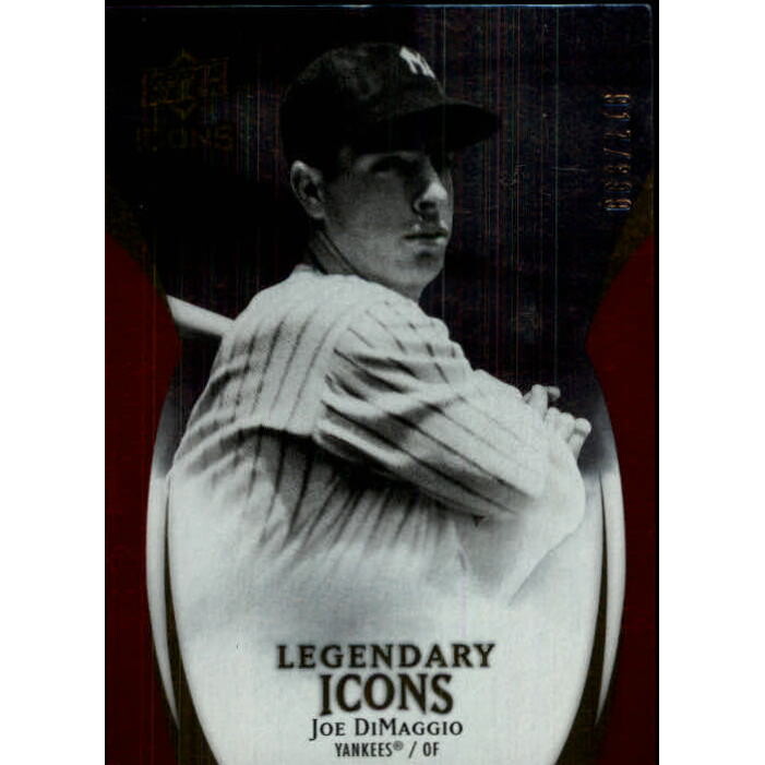 2009 Upper Deck Icons Legendary Icons #JD Joe DiMaggio. rookie card picture