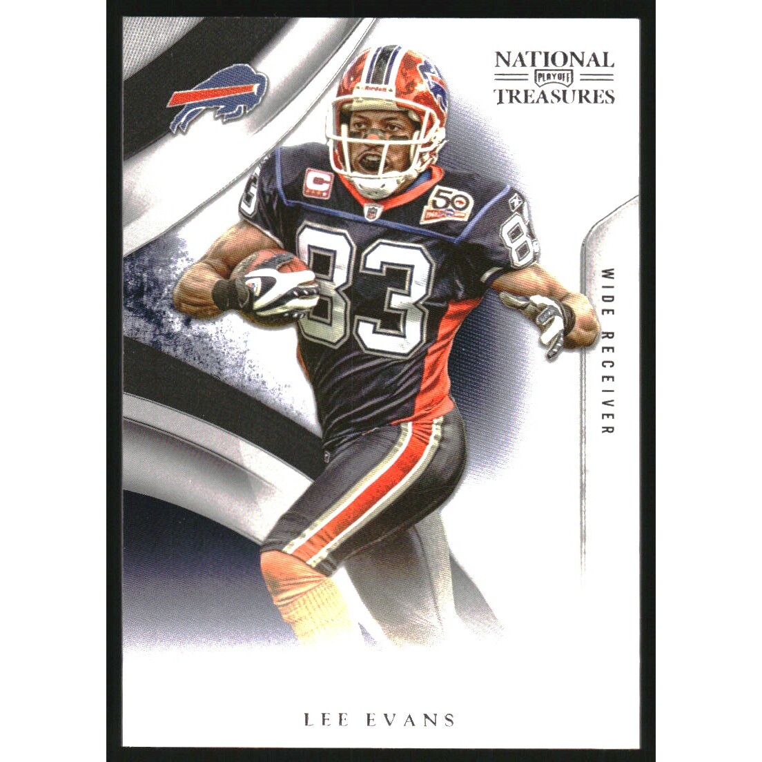 2009 Playoff National Treasures #12 Lee Evans