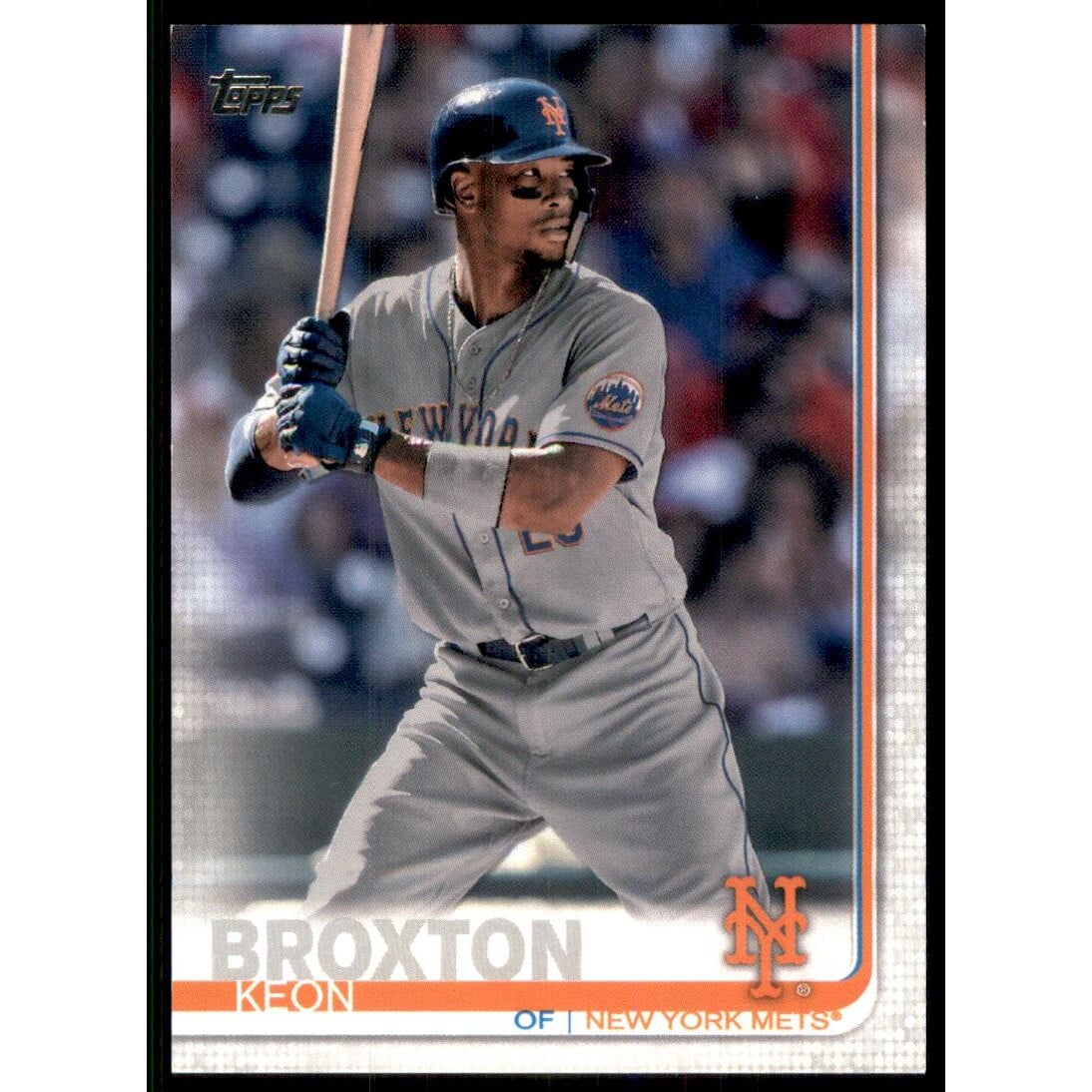2019 Topps Advanced Stats #416 Keon Broxton. rookie card picture