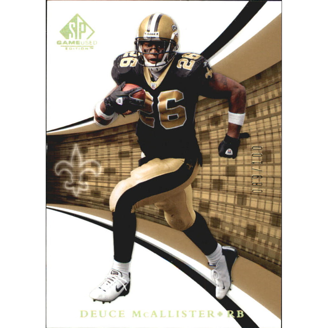 2004 SP Game Used Edition Gold #60 Deuce McAllister