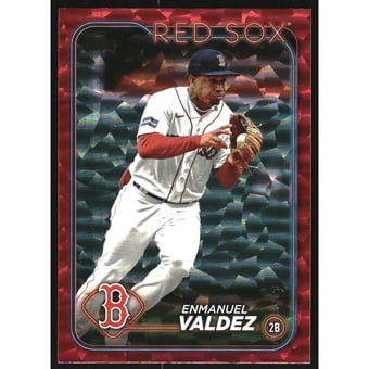 2024 Topps Red Foil #300 Enmanuel Valdez