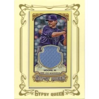 2014 Topps Gypsy Queen Framed Mini Relics #GMRMMO Matt Moore