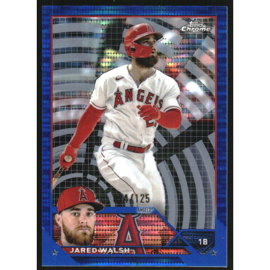 2023 Topps Chrome Blue Sonar Refractors #89 Jared Walsh