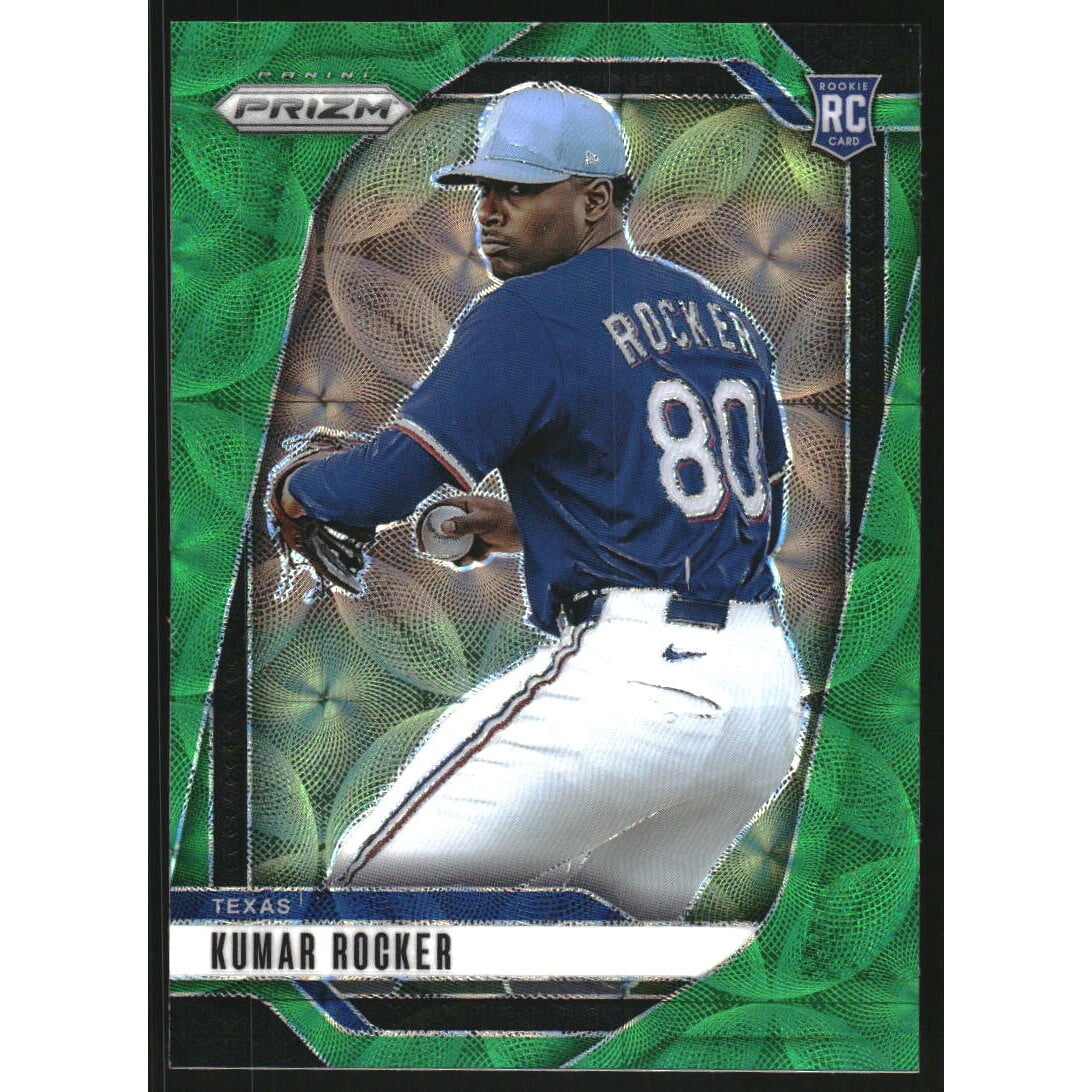 2025 Panini Prizm Prizms Green Scope #247 Kumar Rocker
