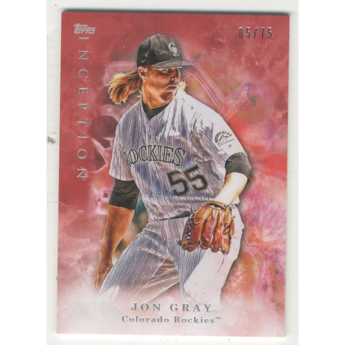 2017 Topps Inception Red #78 Jon Gray