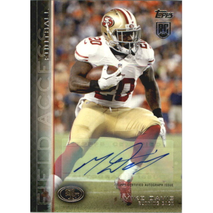 2015 Topps Field Access Autographs #39 Mike Davis. rookie card picture
