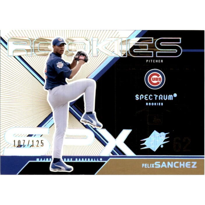2003 SPx Spectrum #145 Felix Sanchez ROO