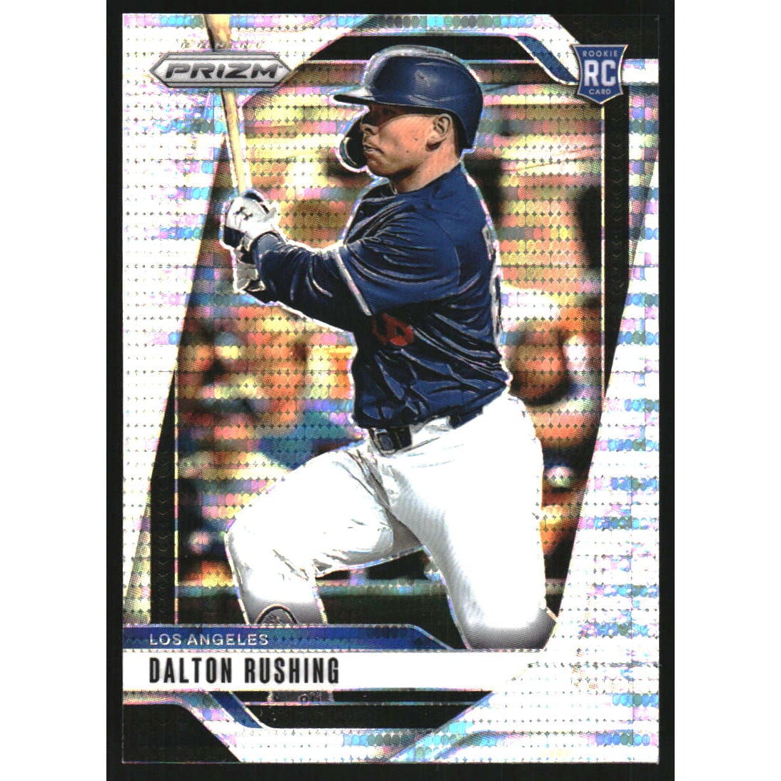 2025 Panini Prizm Prizms Pulsar #291 Dalton Rushing