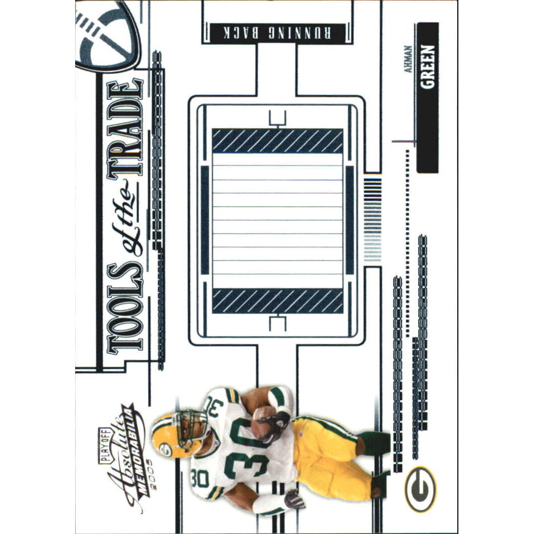 2005 Absolute Memorabilia Tools of the Trade Blue #2 Ahman Green