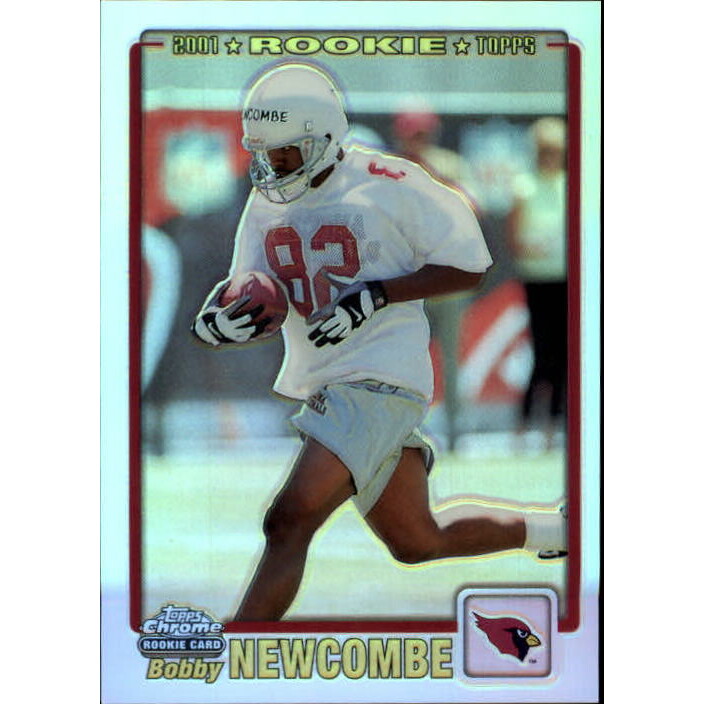 2001 Topps Chrome #266 Bobby Newcombe RC. rookie card picture