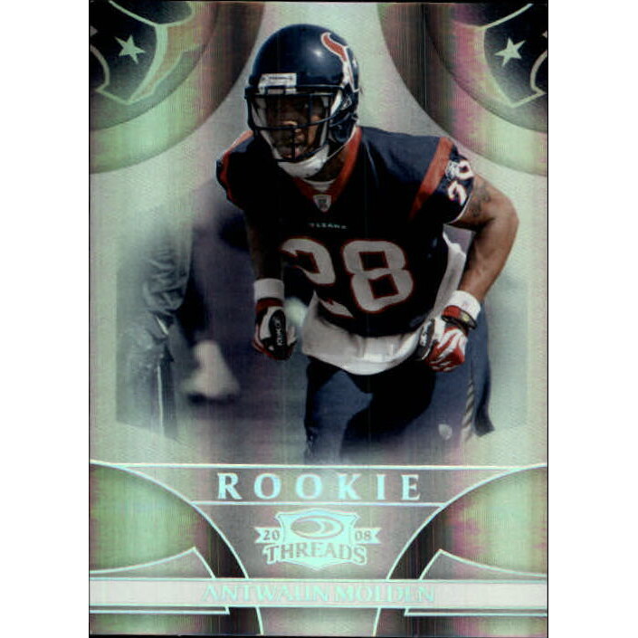 2008 Donruss Threads Silver Holofoil #156 Antwaun Molden
