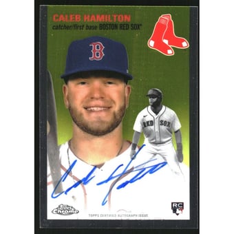 2023 Topps Chrome Platinum Anniversary Autographs #CPACH Caleb Hamilton