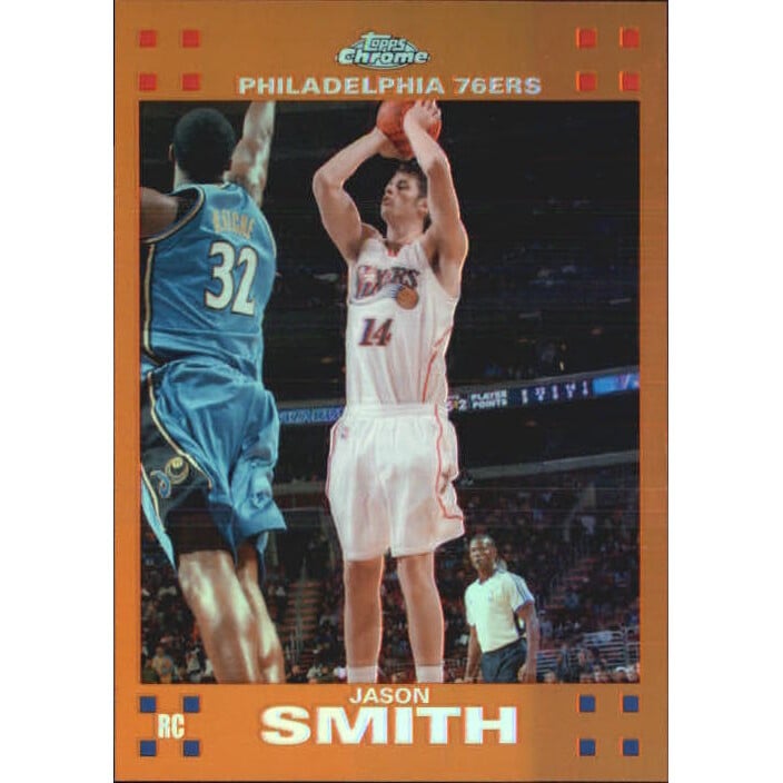 2007-08 Topps Chrome Refractors Orange #153 Jason Smith