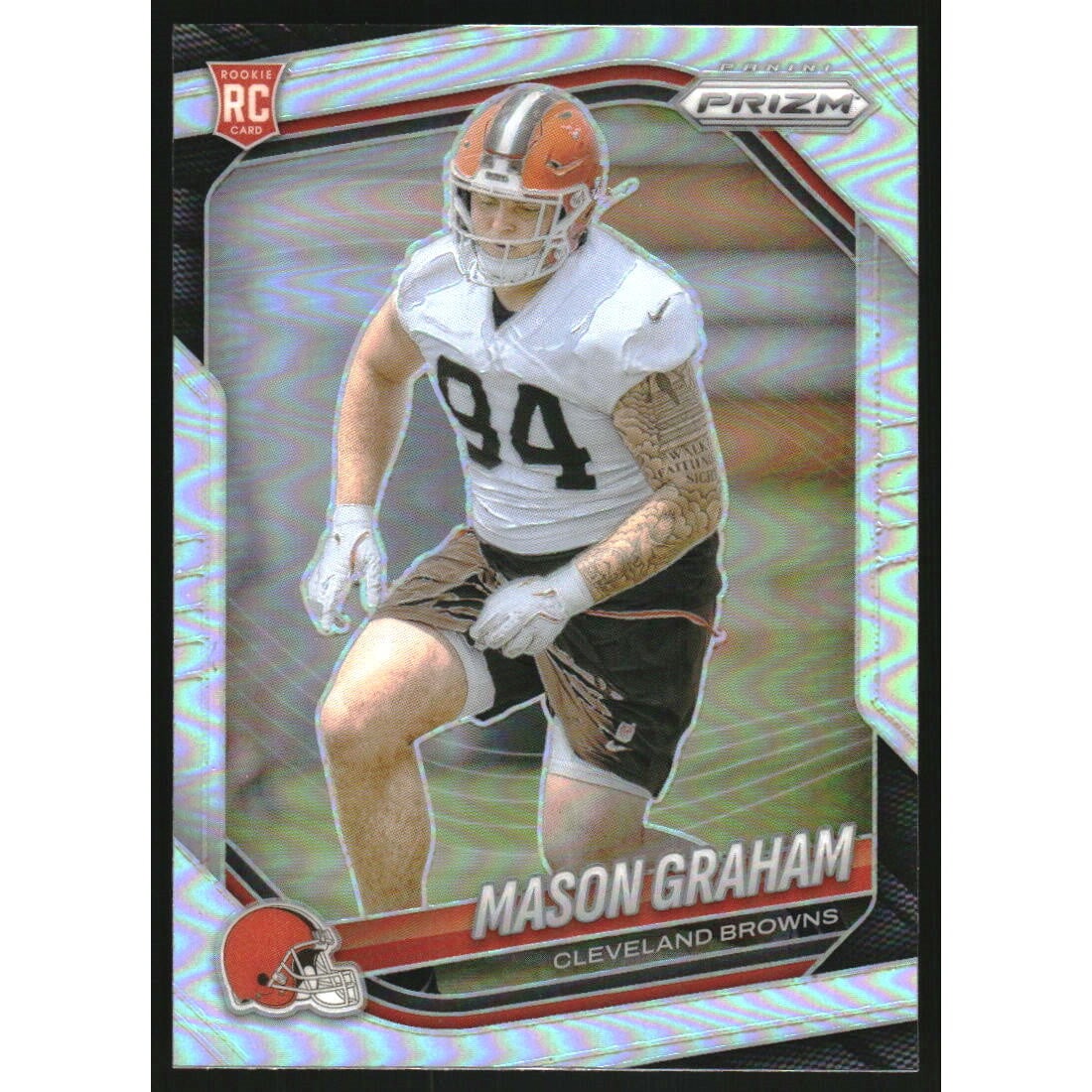 2025 Panini Prizm Prizms Silver #354 Mason Graham