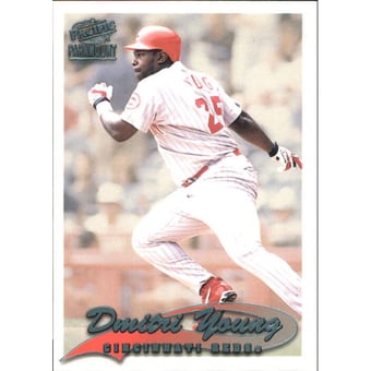 1999 Paramount Platinum Blue #68 Dmitri Young