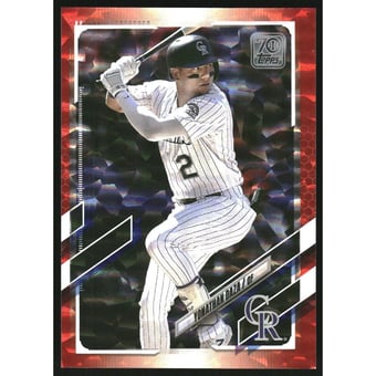 2021 Topps Red Foil #33 Yonathan Daza
