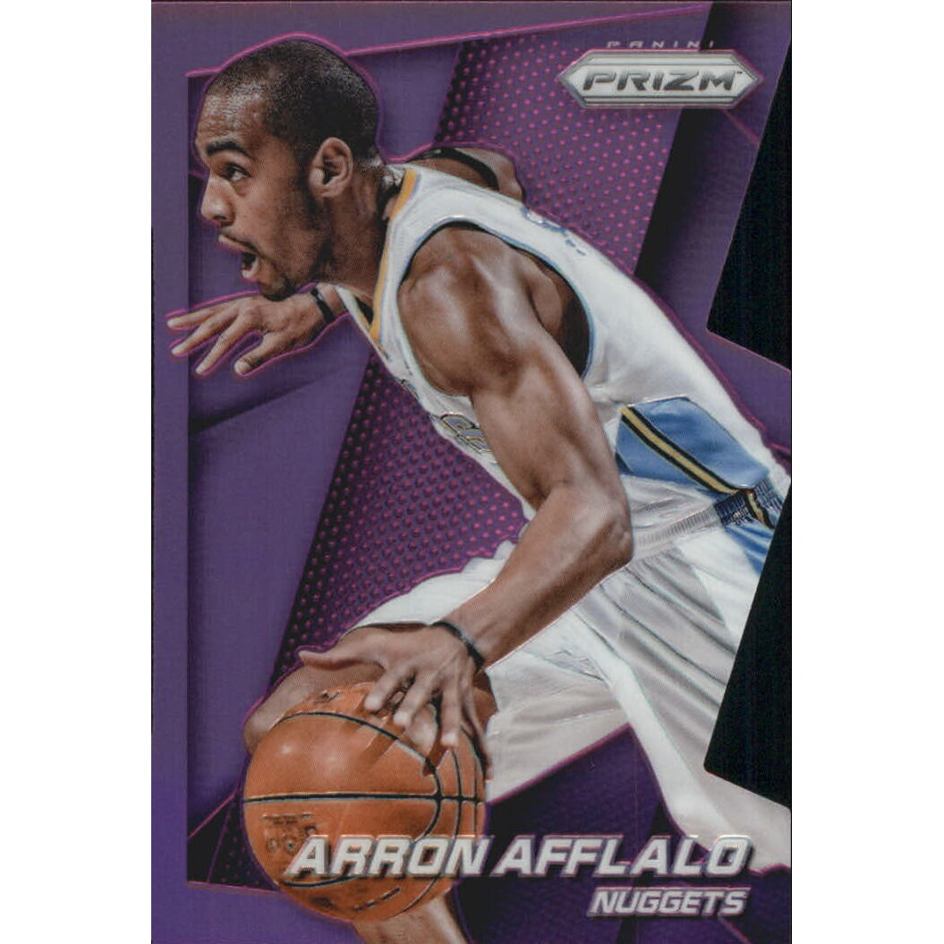2014-15 Panini Prizm Prizms Purple Die Cut #127 Arron Afflalo 2014-15 Panini Prizm Prizms Purple Die Cut #127 Arron Afflalo