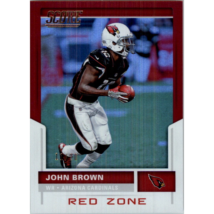 2017 Score Red Zone #160 John Brown