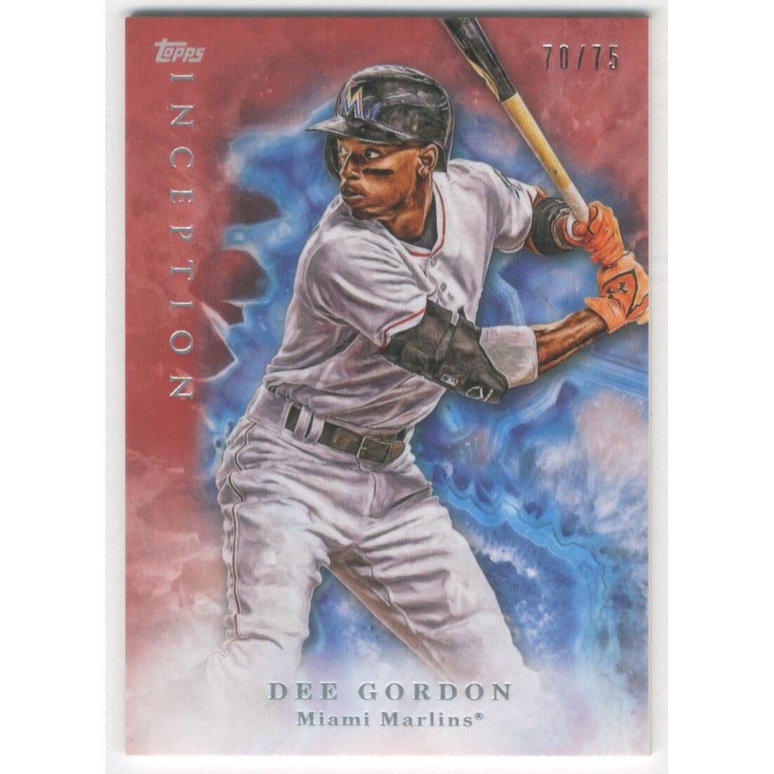 2017 Topps Inception Red #29 Dee Gordon. rookie card picture