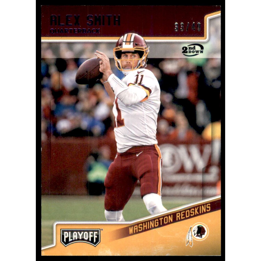2018 Playoff 2nd Down #195 Alex Smith