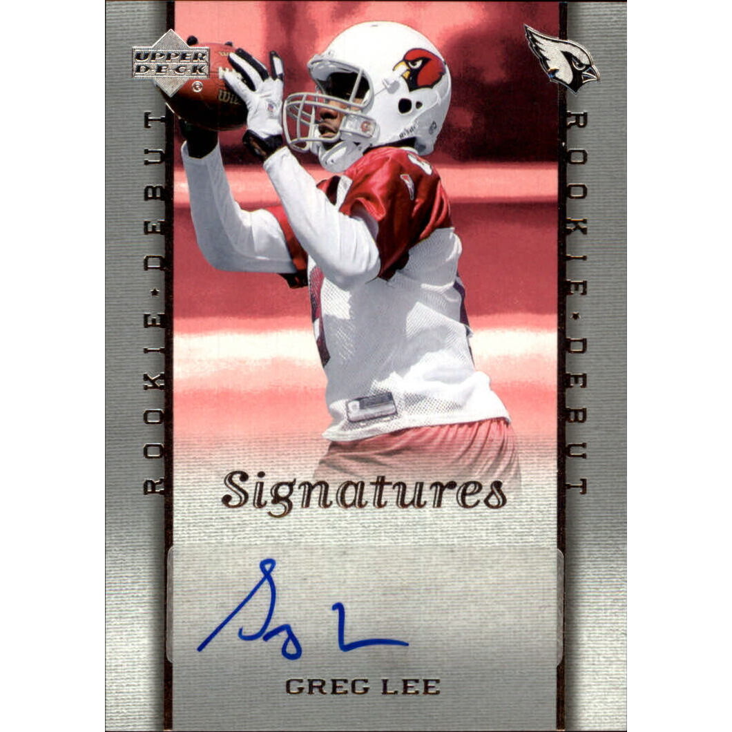 2006 Upper Deck Rookie Debut #227 Greg Lee AU RC. rookie card picture