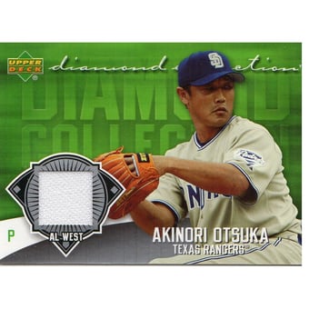 2006 Upper Deck Diamond Collection Materials #AO Akinori Otsuka Jsy