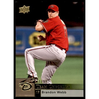 2009 Upper Deck Gold #483 Brandon Webb CL