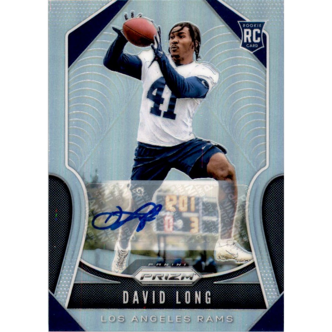 2019 Panini Prizm Rookie Autographs #386 David Long