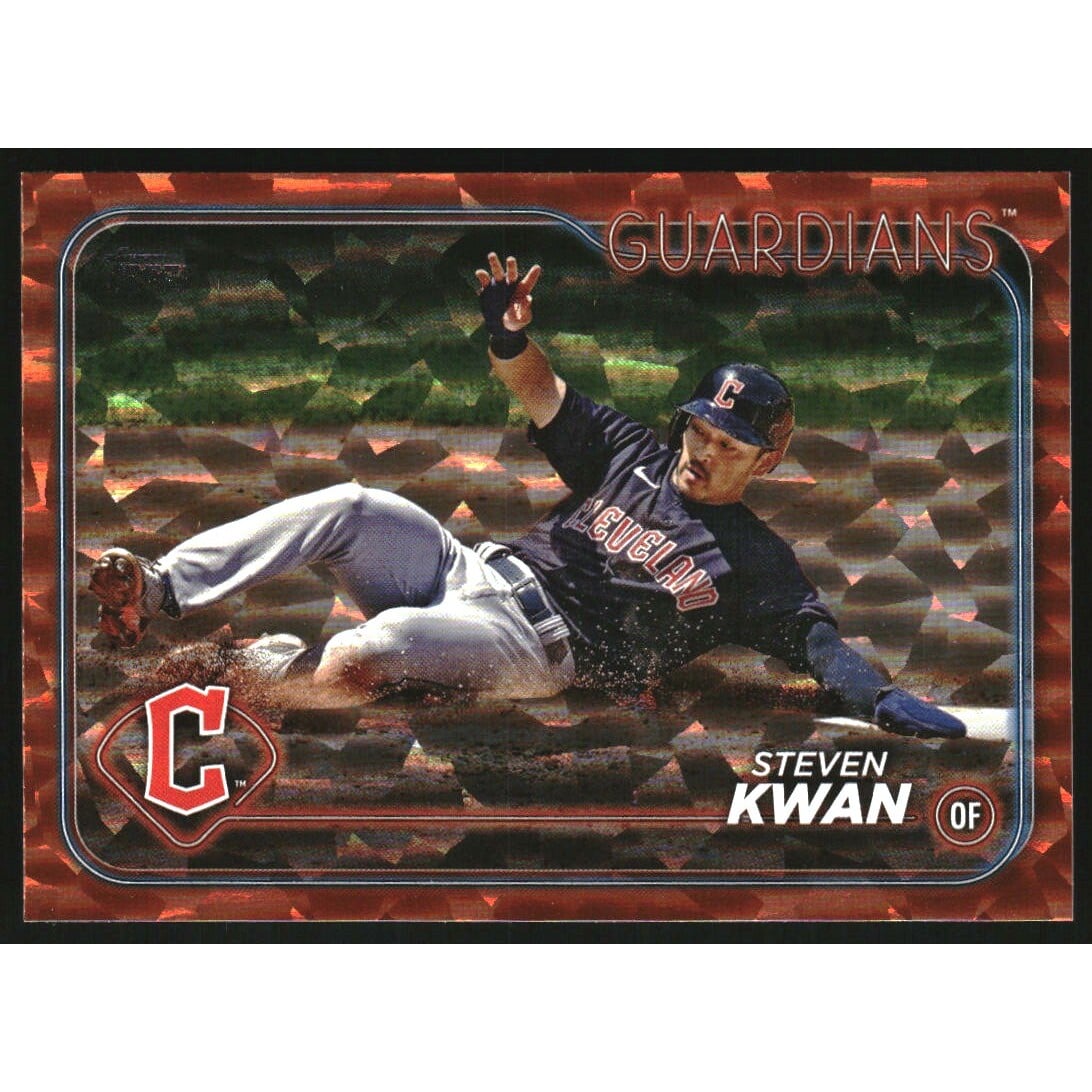 2024 Topps Orange Foil #312 Steven Kwan