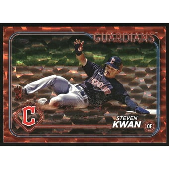 2024 Topps Orange Foil #312 Steven Kwan