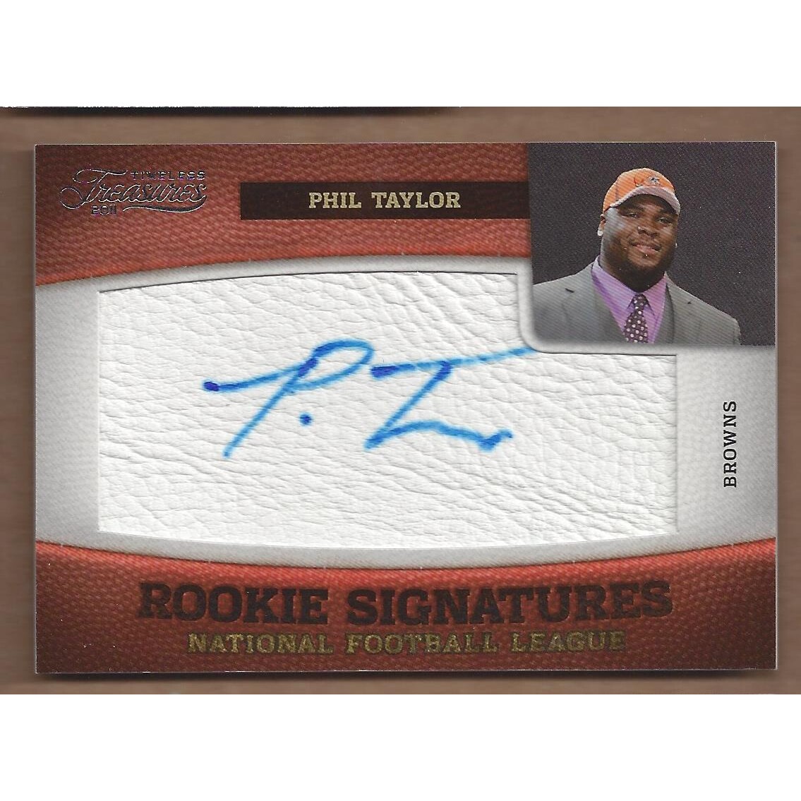 2011 Timeless Treasures #193 Phil Taylor AU/458 RC