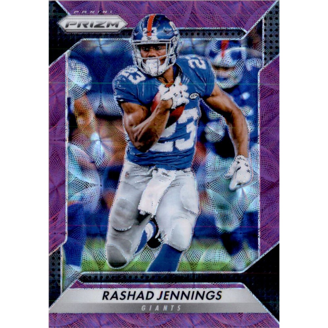 2016 Panini Prizm Prizms Purple Scope #196 Rashad Jennings