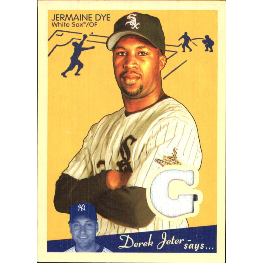 2008 Upper Deck Goudey Memorabilia #JD Jermaine Dye