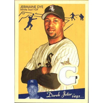 2008 Upper Deck Goudey Memorabilia #JD Jermaine Dye