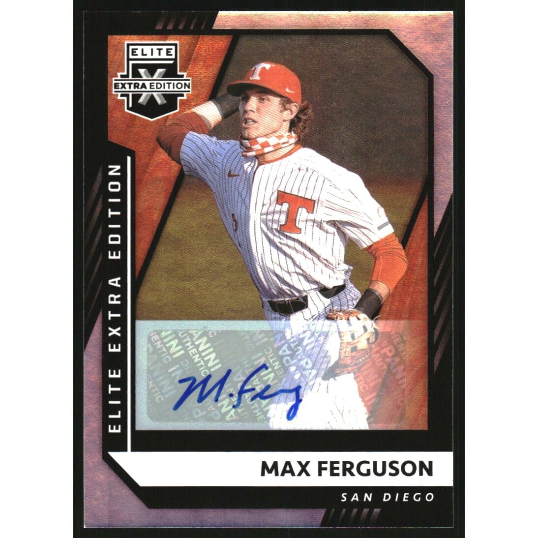 2021 Elite Extra Edition Signatures #160 Max Ferguson