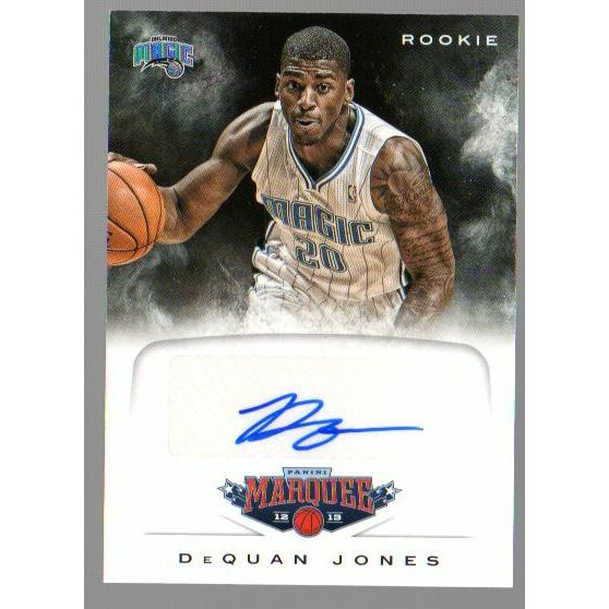 2012-13 Panini Marquee Rookie Signatures #57 DeQuan Jones