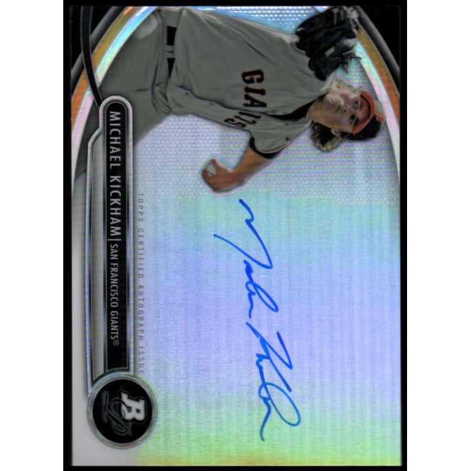 2013 Bowman Platinum Prospect Autographs #MKI Michael Kickham