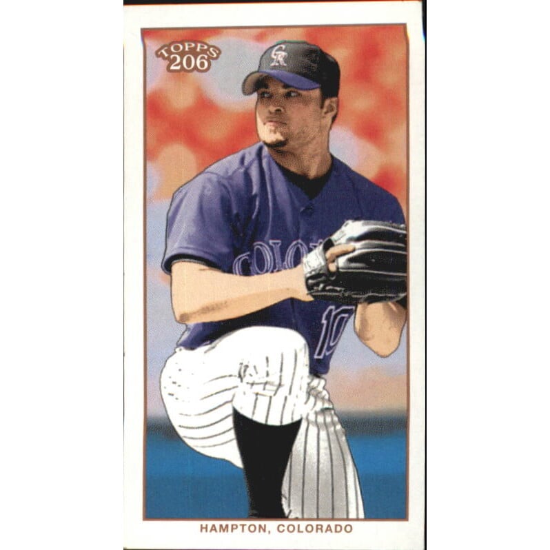 2002 Topps 206 Cycle #107 Mike Hampton. rookie card picture