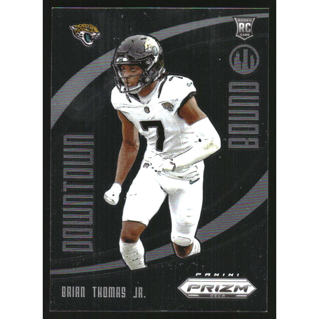 2024 Panini Prizm Deca Downtown Bound #11 Brian Thomas Jr.