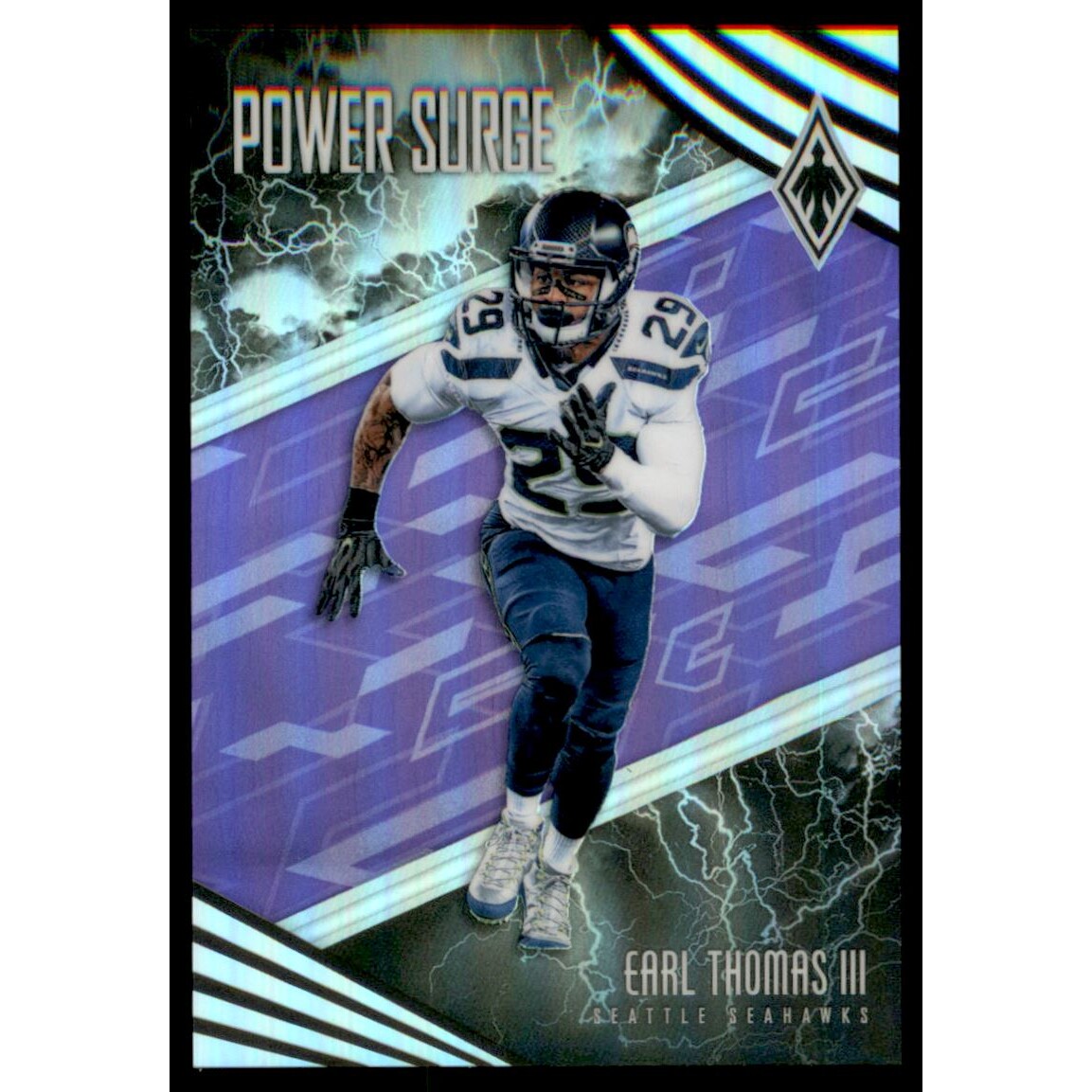 2017 Panini Phoenix Power Surge Purple #16 Earl Thomas III 2017 Panini Phoenix Power Surge Purple #16 Earl Thomas III