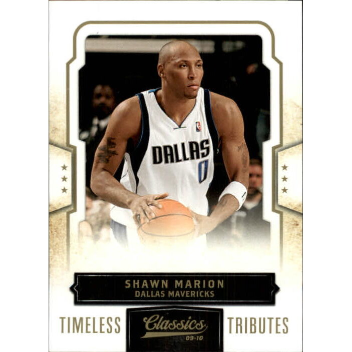 2009-10 Classics Timeless Tributes Gold #19 Shawn Marion