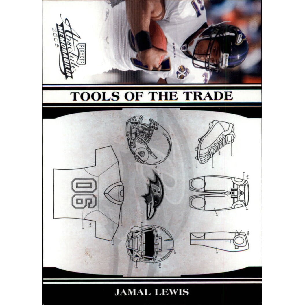 2006 Absolute Memorabilia Tools of the Trade Black #TOT70 Jamal Lewis