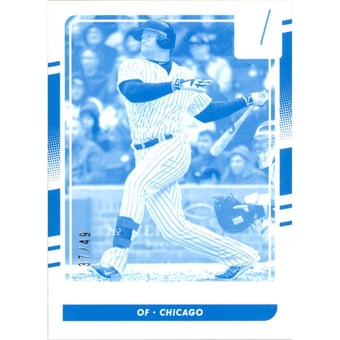2016 Donruss Test Proof Cyan #167 Jorge Soler