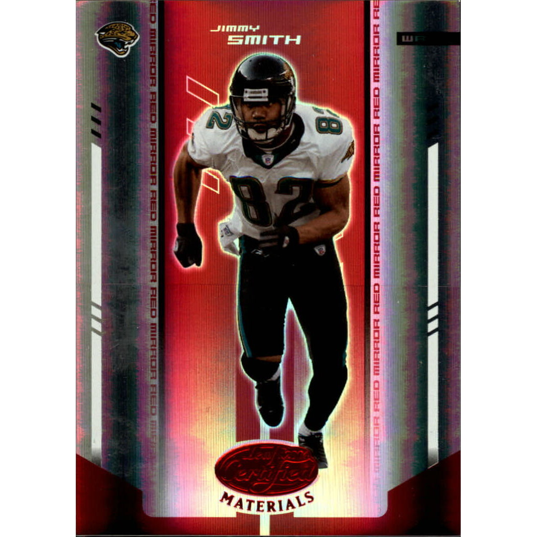 2004 Leaf Certified Materials Mirror Red #54 Jimmy Smith