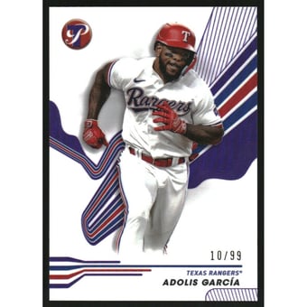 2024 Topps Pristine Purple Refractors #221 Adolis Garcia
