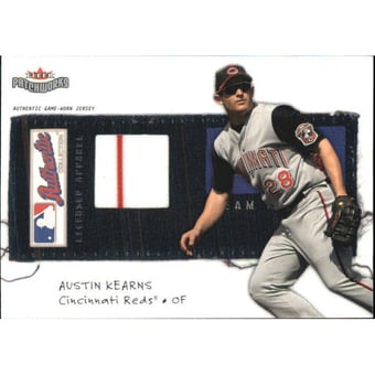 2004 Fleer Patchworks Licensed Apparel #AK Austin Kearns