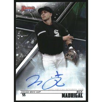 2018 Bowman's Best Best of '18 Autographs #B18NM Nick Madrigal