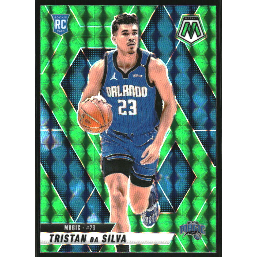 2024-25 Panini Mosaic Mosaic Green #230 Tristan da Silva