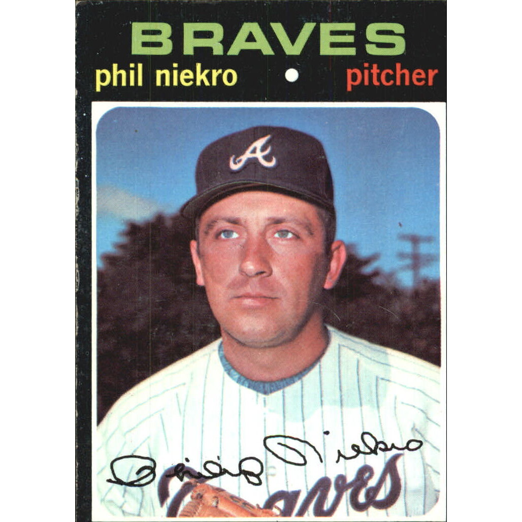 1971 Topps #30 Phil Niekro